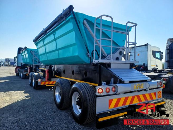 2021 AFRIT 25 CUBE SIDE TIPPER TRAILER #53107